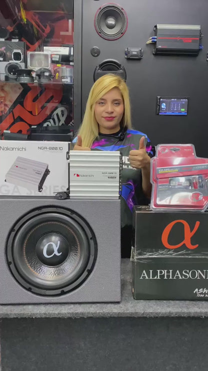 ¿TE GUSTAN LAS  FRECUENCIAS BAJAS, PERO NO CUENTAS CON POCO ESPACIO? / ALPHASONIC / ROCK SERIES / 050326 / VDR