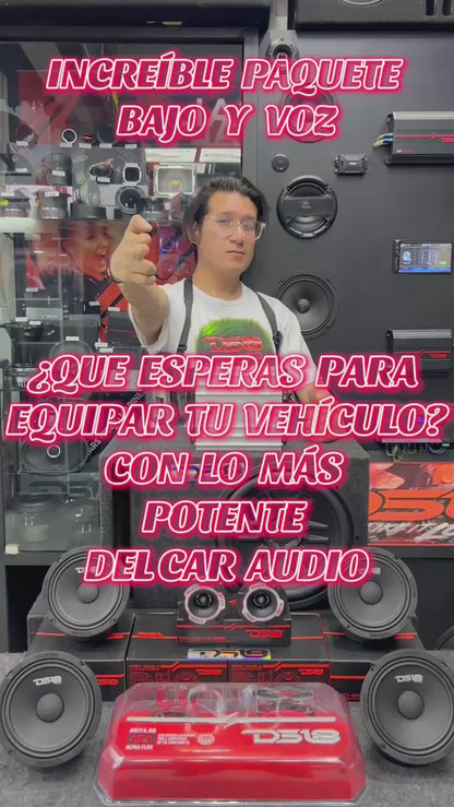 PAQUETE DE BAJO Y MEDIOS A UN EXCELENTE COSTO / DS18 / NAKAMICHI / 090326 / HAR