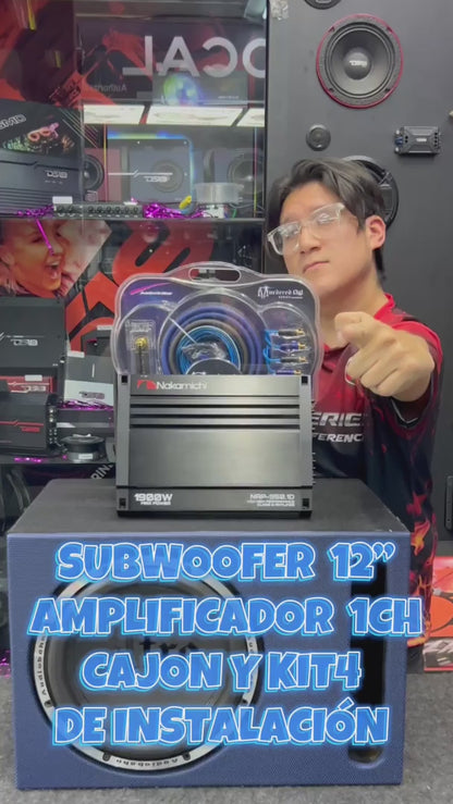 QUIERES UN BAJEO POTENTE Y UN COSTO INCREÍBLE / AUDIOBAHN / NAKAMICHI / 230226 / HAR