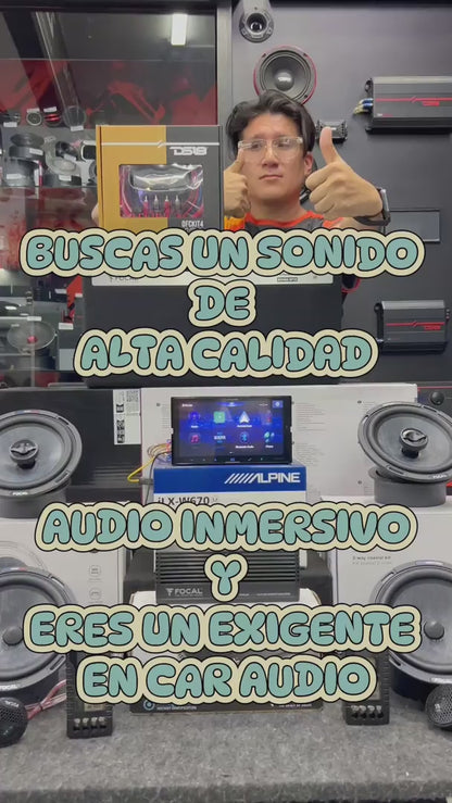 EQUIPO DE AUDIO DE ALTA CALIDAD Y FIDELIDAD / FOCAL / ALPINE / DS18 / 260326 / HAR