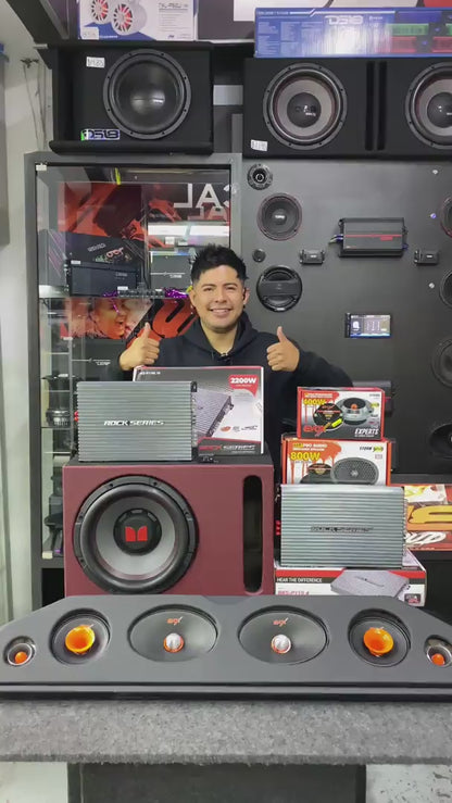 CONVIERTE TU AUDIO EN EL MÁS PODEROSO DE TODOS / EVOX / ROCK SERIES / MONSTER / 170226 / DCA