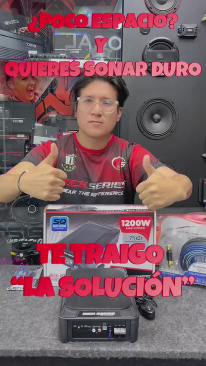 POCO ESPACIO Y QUIERES UN SUBWOOFER AQUÍ LA SOLUCIÓN PARA TI / ROCK SERIES / AUDIOBAHN / 230226 / HAR