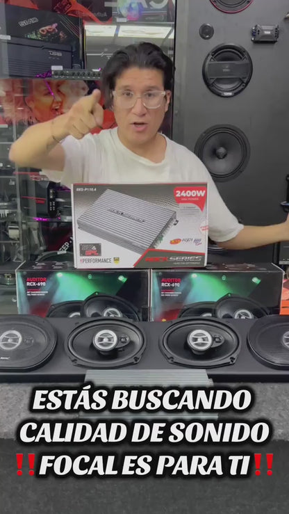 SI BUSCAS CALIDAD EN TU AUDIO FOCAL Y RKS SON PARA TI / 170226 / HAR