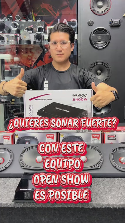 ADQUIERE ESTE EQUIPO OPEN SHOW DE MIDRANGE Y DALE POTENCIA A TU VEHÍCULO CON ESTE INCREÍBLE AMPLIFICADOR / ROCK SERIES / AUDIOBAHN / 050326 / HAR