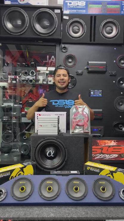 PAQUETE FULL RANGO PARA EL DÍA A DÍA / REACTIVE BASS / KRACK / ALPHASONIK / NAKAMICHI / 200526 / DCA