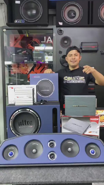 CONVIERTE TU VEHICULO EN EL MÁS RUIDOSO DE LA ZONA / AUDIOBAHN / DS18 / ROCK SERIES / NAKAMICHI / 200226 / DCA