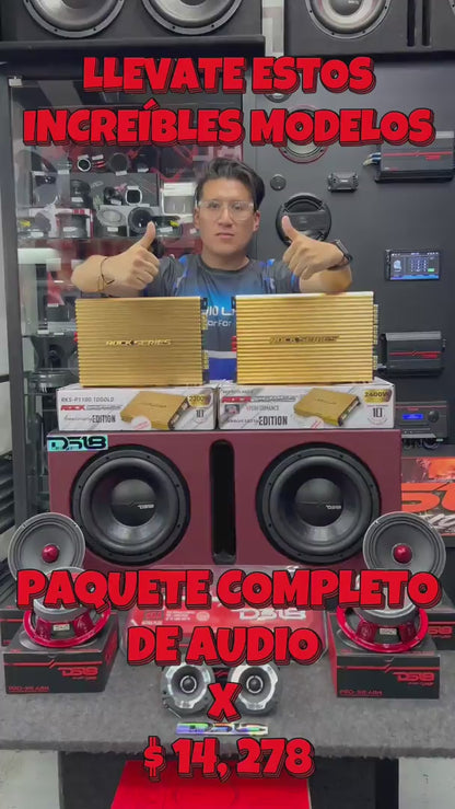 ALL AUDIO PREPARÓ ESTE INCREÍBLE PAQUETE DE AUDIO COMPLETO PARA TI / DS18 / ROCK SERIES / 190326 / HAR