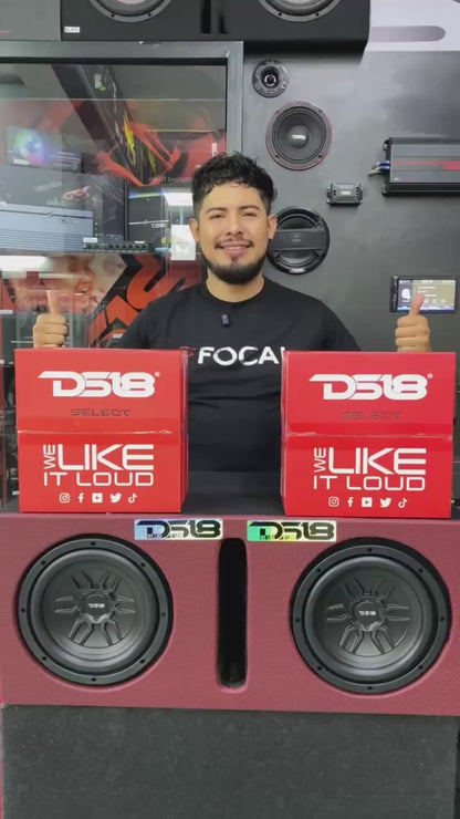 PAQUETE DE DOBLE SUBWOOFER 10” / DS18 / 280126 / DCA