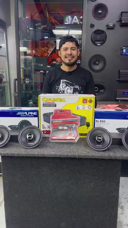 PAQUETE DE CALIDAD DE AUDIO / ALPINE / COUSTIC / ROCK SERIES / 110226 / DCA