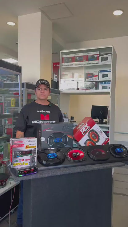 PAQUETE BOCINAS 6x9/AUDIOBAHN/MTX/200126/JJ