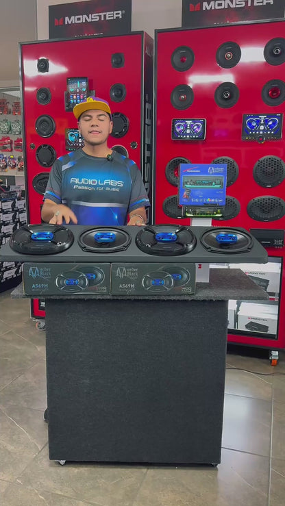 PAQUETE BOCINAS 6x9/AUDIOBAHN/40226/LG