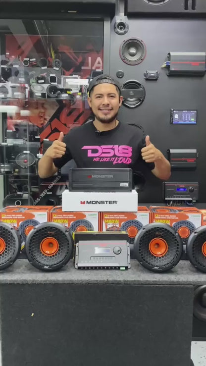 LLEVA LA POTENCIA Y CALIDAD DE TU AUDIO AL PRIMER NIVEL  / EVOX / MONSTER / DS18 / 130326 / DCA